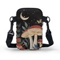 thumbnail image 2 of HELLHERO Mushroom Crossbody Small Bags for Adults Shoulder Bags, Polyester with Zipper Closed Adult, 2 of 7