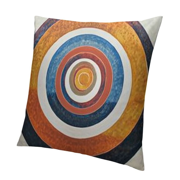 Boho Throw Pillow Covers Mid Century Moon and Rainbow Minimalist Geometric Abstract Decorative Pillow Cases Home Decor Standard Square Pillowcases