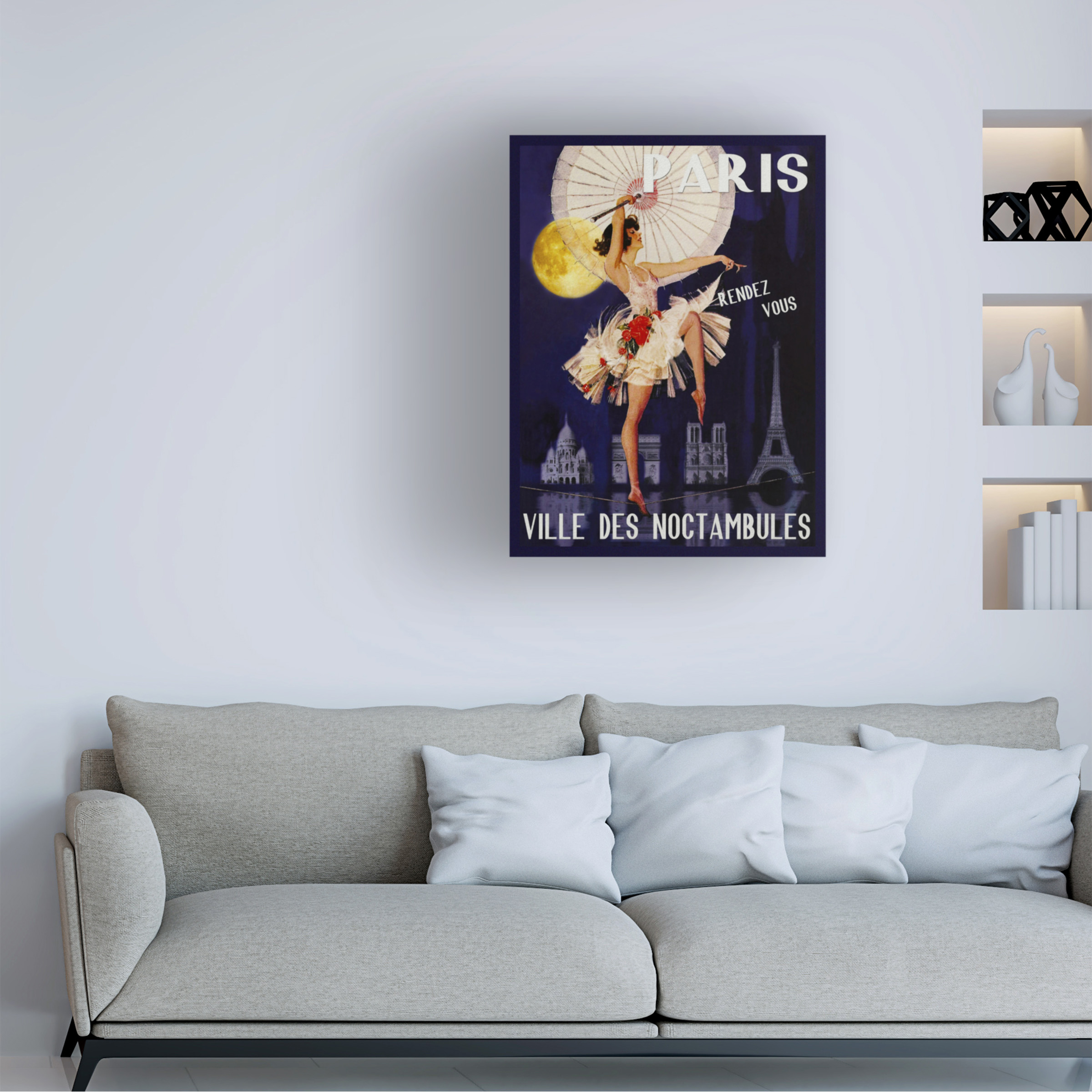 Trademark Fine Art 'Travel 282' Canvas Art by Vintage Lavoie