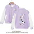 thumbnail image 1 of Sanrioed-Chaqueta de uniforme de béisbol para niños, abrigo de manga larga con estampado Kawaii, My Melody, Kuromi, Pochacco, 1 of 5