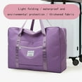 thumbnail image 4 of Zelic Foldable Travel Duffel Bag Tote Carry On Luggage Sport Duffle Week-ender Overnight For Women And Girls, 4 of 9