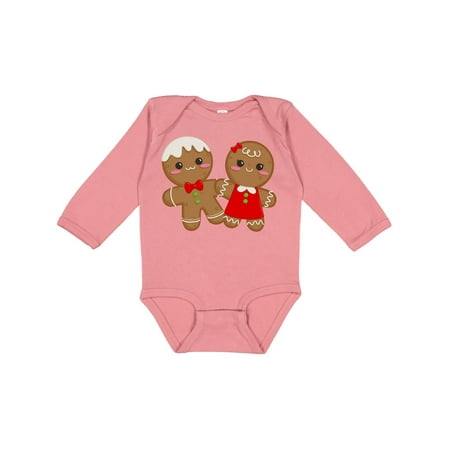 

Inktastic Gingerbread Couple Gift Baby Boy or Baby Girl Long Sleeve Bodysuit
