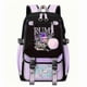 thumbnail image 1 of K-Pop Demon Hunters Anime School Backpack Cute Cartoon Print Bag for Students 1, 1 of 5
