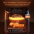 thumbnail image 2 of COSORI Air Fryer 9-in-1, Compact & Large 6-Qt, Fast Turbo Modes, 90-450°F Evenly Results with Precise Temperature Control, 95% Less Oil, Roast, Bake, Dry, Reheat, Frozen, Broil, Proof, Grey, 2 of 5