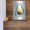 thumbnail image 5 of Luxe Metal Art 'Morning Avocado' by Cesare Bellassai, Metal Wall Art, 12"x16", 5 of 9