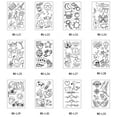 thumbnail image 1 of Pegatinas de tatuajes de neón con luces negras para fiestas luminosas, tatuajes temporales luminosos azules, 12 hojas, joyas ultravioleta, tatuajes falsos para la piel con brillo corporal, 1 of 5