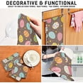 thumbnail image 7 of SKYSONIC Easter Eggs Kitchen Towel Set of 4,Super Soft Absorbent Hand Towel Tea Towel Tableware Cleaning Rag for Kitchen, Home, Hotel, Beach, Bathroom, Gym, 7 of 7