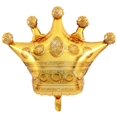 thumbnail image 2 of Gold Congratulations Balloons Banner with Crown Balloon Party Decorations Gold -, 2 of 5