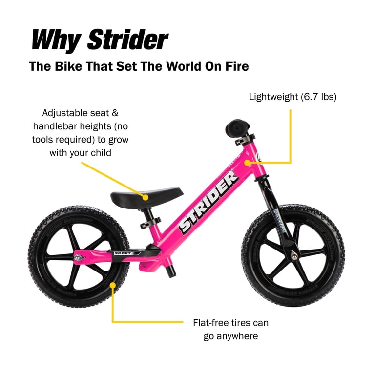 STRIDER 12 Inch Balance Bike スポーツモデル Strider 12 Sport Bike