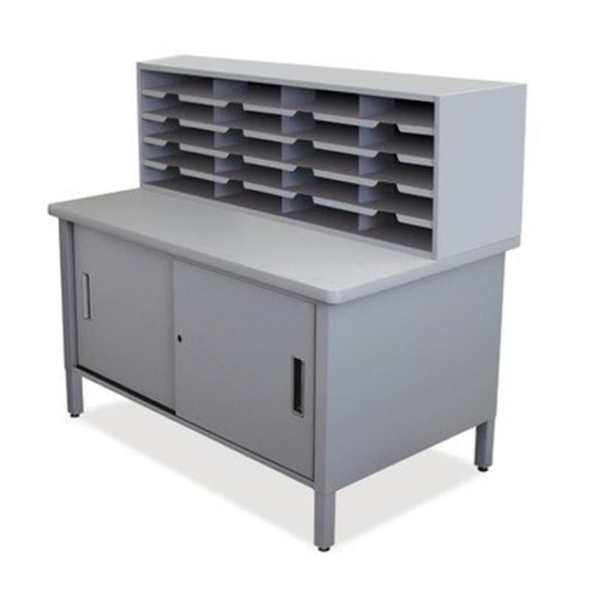 Marvel Group UTIL0073AT 20 Slot Mailroom Organizer with Slate