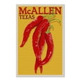 thumbnail image 2 of Texas, Red Chiles, Letterpress (19x27 inches, Premium 500 Piece Jigsaw Puzzle for Adults and Family, Made in USA), 2 of 4