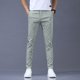 thumbnail image 1 of 2023 primavera verano pantalones para hombre elástico coreano Casual Slim Fit cintura elástica negocios clásico pantalones hombre negro gris 28-38 Tan Jianjun unisex, 1 of 2