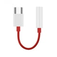 thumbnail image 1 of DPTALR For oneplus 6T 7 Pro usb type C to 3.5mm headphone Jack Aux Audio Adapter, 1 of 6