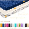 thumbnail image 7 of Softlife Super Soft Fluffy Area Velvet Rugs for Bedroom, 5.3' x 7.5' , Light Navy, 7 of 7