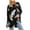 Black, variant on Ahdbta Pullover Tops for Women Fashion Printed Long Sleeve Casual Sweatshirts Lightweight Crewneck Tee Shirts with Thumb Holes