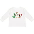 thumbnail image 3 of Inktastic Christmas Penguin Joy 2 Boys or Girls Long Sleeve Toddler T-Shirt, 3 of 5