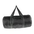 thumbnail image 1 of Bolso de lona de viaje plegable bolso liviano bolso cilíndrico portátil bolso de equipaje portátil para senderismo de piscina deportiva al Negro, 1 of 8