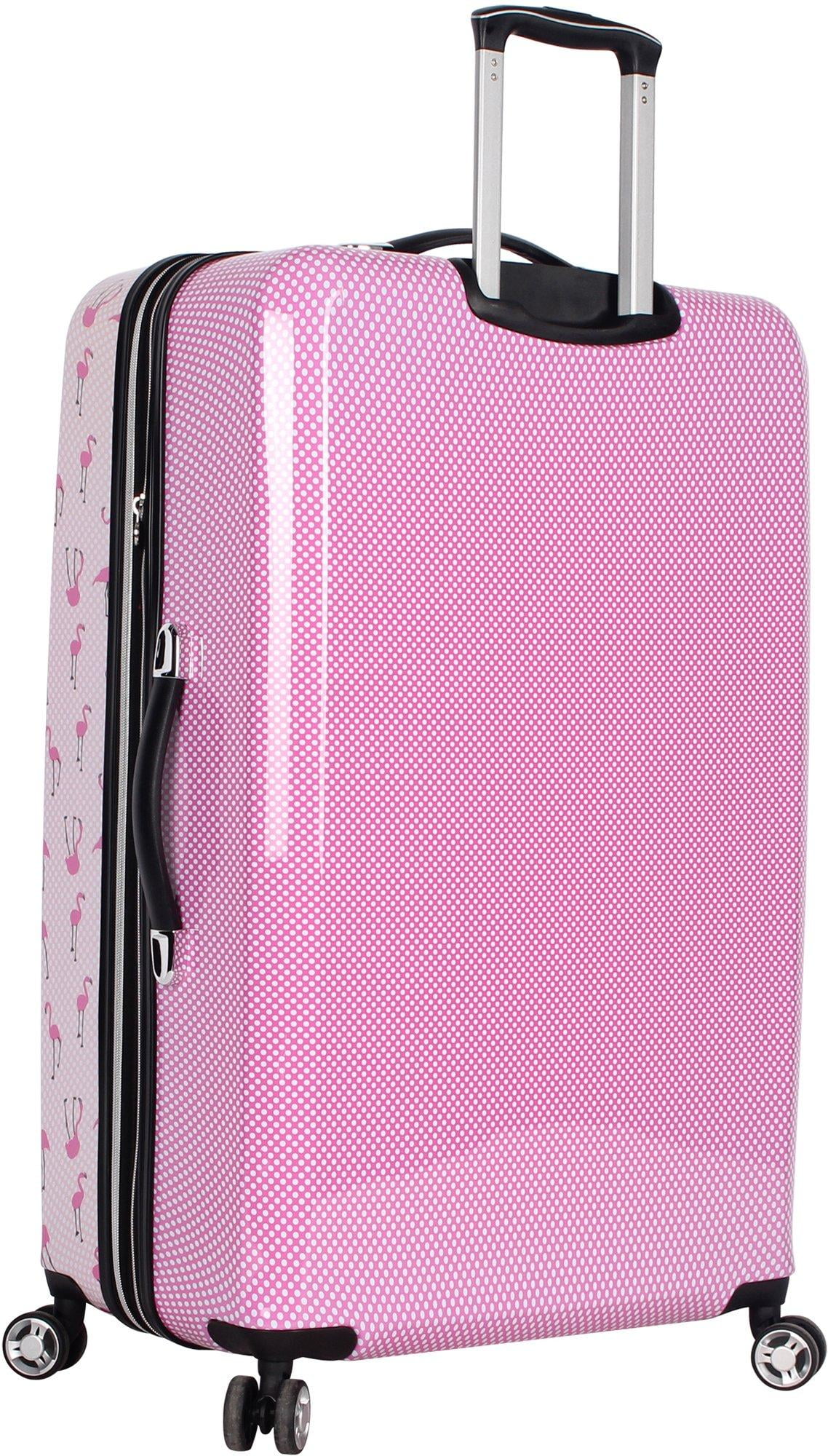 betsey johnson flamingo luggage