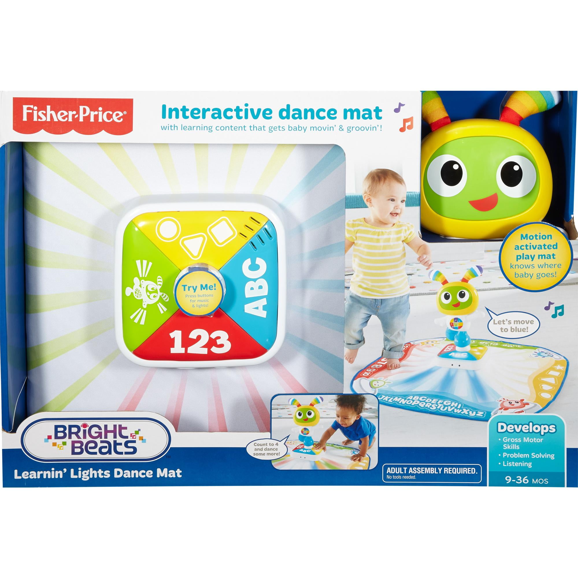fisher price learning lights dance mat