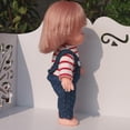 thumbnail image 4 of Pantalones de Tirantes de mezclilla Zulema traje para vestir muñecas, 4 of 7
