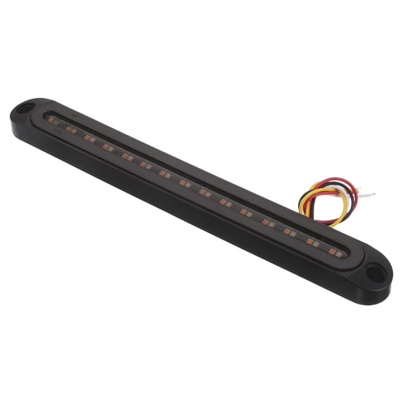 WEUVEB Multi-Color Plastic Alloy Car LED Tailgate Light Bar Ultrabright Illumination