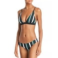 thumbnail image 3 of Dolce Vita BLACK/JUNGLE/WHITE Venice Stripe Bikini Swim Bottom, US Small, 3 of 3