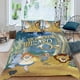 thumbnail image 2 of El Maravilloso Mago de Oz Conjunto de sábanas temático, trío de piezas, cómodo y amigable con la piel, diseño único, regalo de decoración para el hogar para familiares, amigos y fans,140cm *210cm, 2 of 6