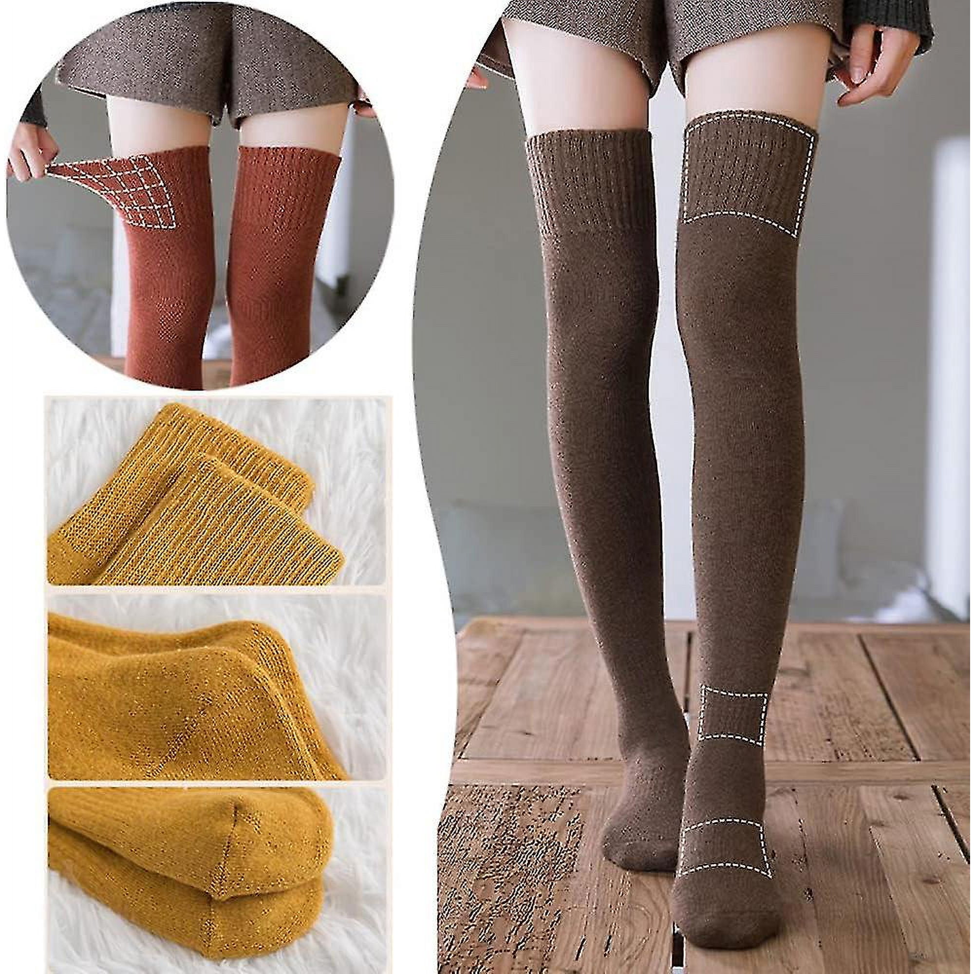 Chaussette au dessus du genou sale