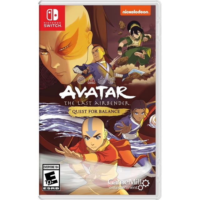 Jeu vidéo Avatar: The Last Airbender - Quest for Balance pour (Nintendo Switch)