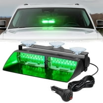 Nilight LED Flashing Signal Light with Suction Cups, High Visibility Dashboard or Windshield Mount, Universal Fit for Cars, Trucks, SUVs, and Utility Vehicles