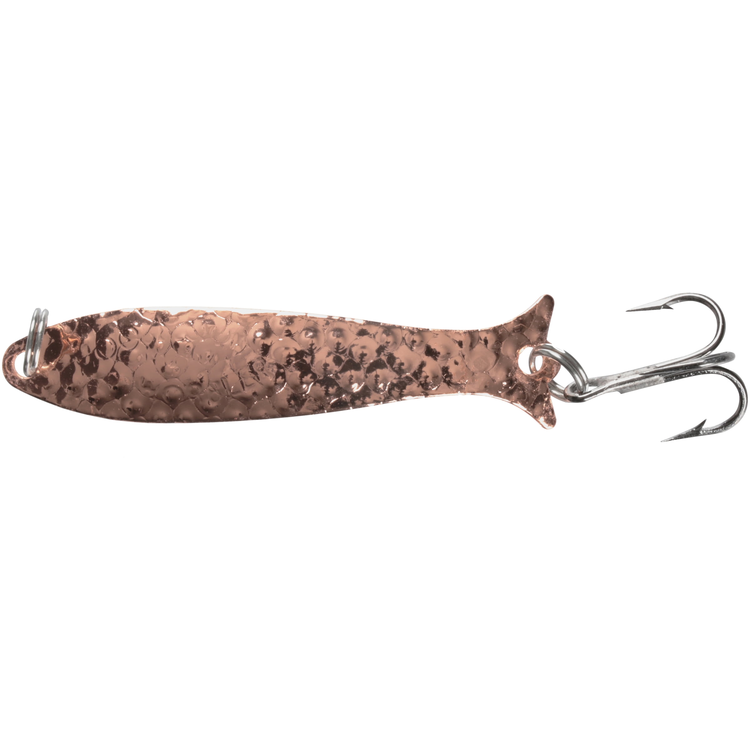 Mooselook Wobbler, Midget - Copper Nuwrinkle, Fishing Spoons