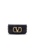 thumbnail image 1 of Pre-Owned VLogo Loco Flap Shoulder Bag Leather Small By Rebag, 1 of 7