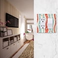 thumbnail image 5 of Yayeee Rocker Switch Wall Plate 1-Gang 4.6"x2.9" Home Decorative Outlet Cover, Light Blue Pattern, 5 of 6