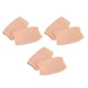 thumbnail image 3 of 3 pares de calcetines reparadores de talón para talones agrietados, transpirables, abiertos, con gel hidratante para talones secos y agrietados (color rosa carne), 3 of 14