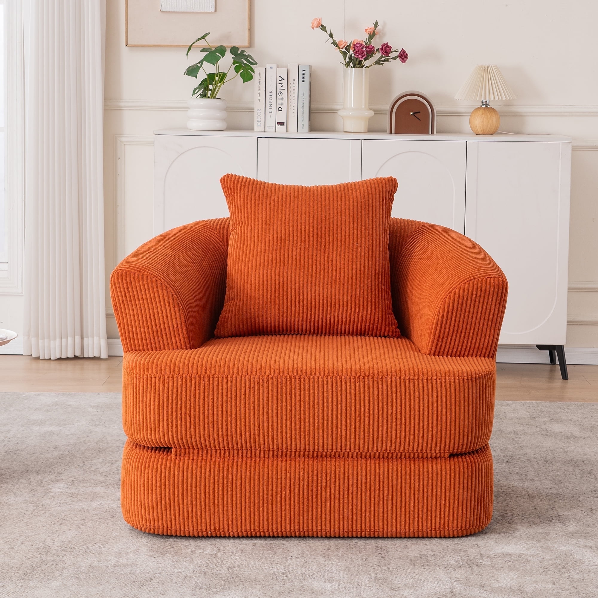 1人掛けソファ yuki SWAN CHAIR ORANGE 1人掛けソファ yuki SWAN CHAIR ORANGE Swan Chair – Orange | Arne