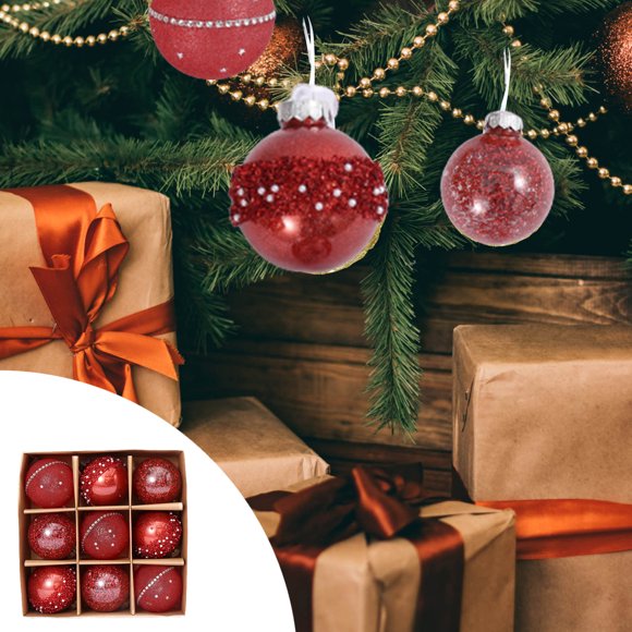 Christmas Ball Ornament Set, Assorted Colors Shatterproof Balls For Christmas Tree Decoration, Assorted Colors Hanging Balls For Holiday And Party Decoration