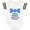 Football White and Black, variant on Inktastic Happy First Mother's Day, Mommy Bow Tie Boys or Girls Baby Bodysuit