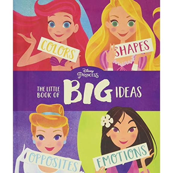 Pre-Owned Disney Princess: The Little Book of Big Ideas (Board book) 1368046479 9781368046473