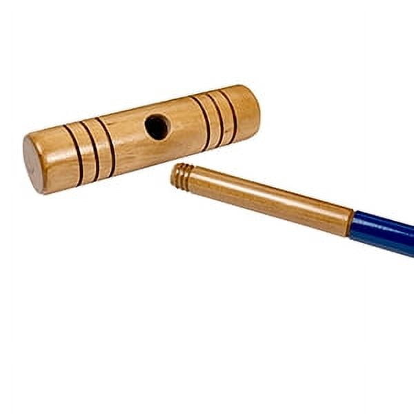 Gener8 Wood 6 Player Croquet Lawn Game Set (24 Pieces)