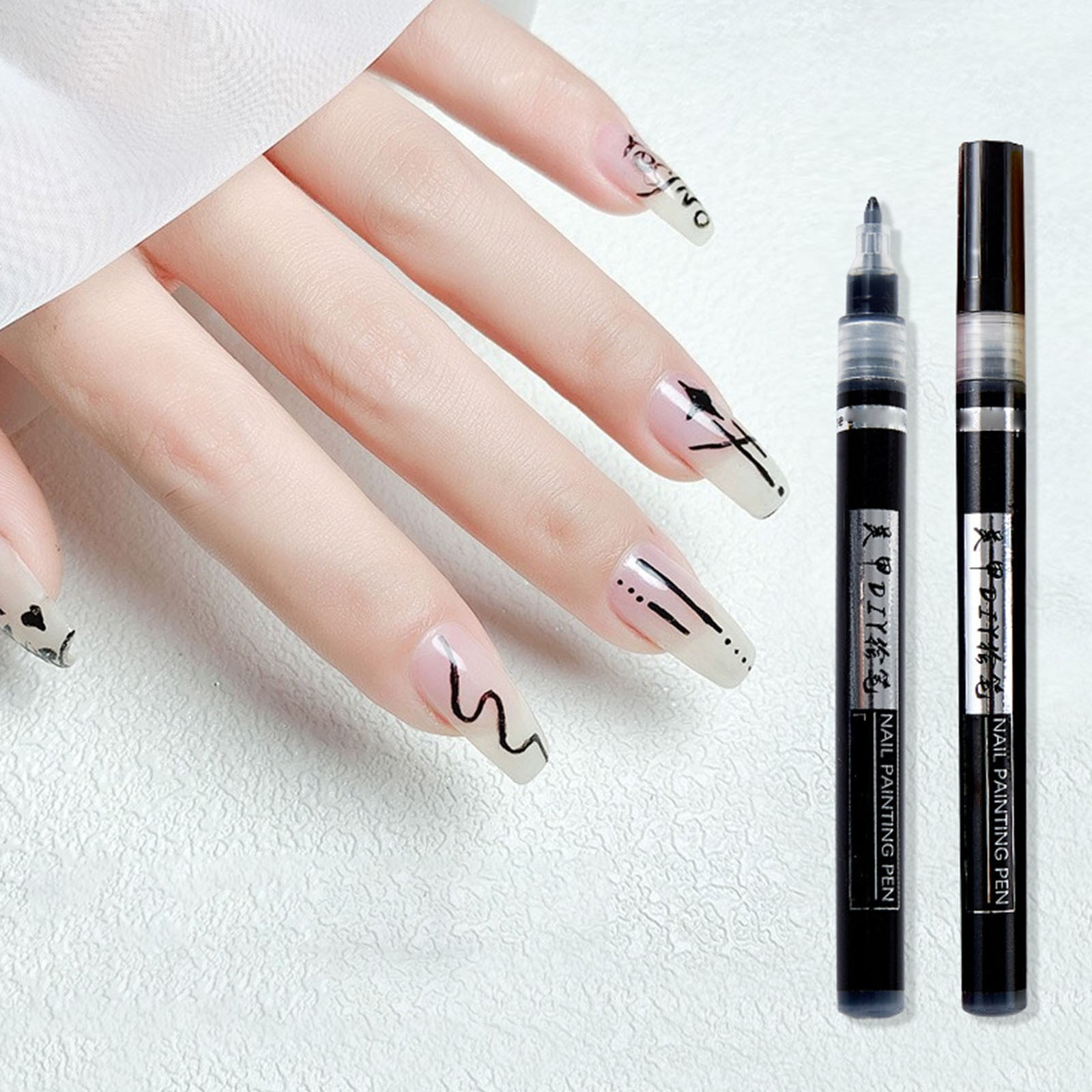 Profiles Backstage Nail Bottles Rhinestone Painting Pen Nail Stand for on with Nail Designs for Gel Nails Acrylic Divider for Nail Tech Nail Stencils And Stamper Brushes for Acrylic