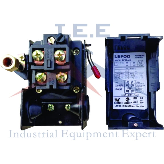 Heavy Duty 4port 26 Amp Air Compressor Pressure Switch Control Valve 140-175 PSI