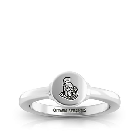 Ottawa Senators Ring - Ottawa Senators - Senators Logo Engraved Signet Ring