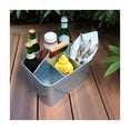 thumbnail image 3 of Galvanized Metal Sturdy Carry All Serveware, Gray, 3 of 3