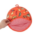 thumbnail image 4 of Tortilla Bolsa Calentora, Soporte de Tortilla aislado de 11.8 Pulgadas Lavable para el HOGAR PARA EL HOGAR, 4 of 7