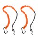 thumbnail image 1 of 2 Piezas Kayak Canoe Caña De Pescar Correa De Correa De Accesorios Con Mosquetón Sunnimix Kayak Paddle Leash, 1 of 8