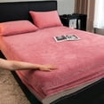 thumbnail image 4 of Kdkad Bedding Sets -All Season Bedding Sheet Comforters Sets with 2 Pillow Cases, 3 Pcs Bed Set Down Sheet Set Shrinkage and Fade Resistants Easy Care, Non Pilling Fuzzy Velvet Flannel Fleece, 4 of 8