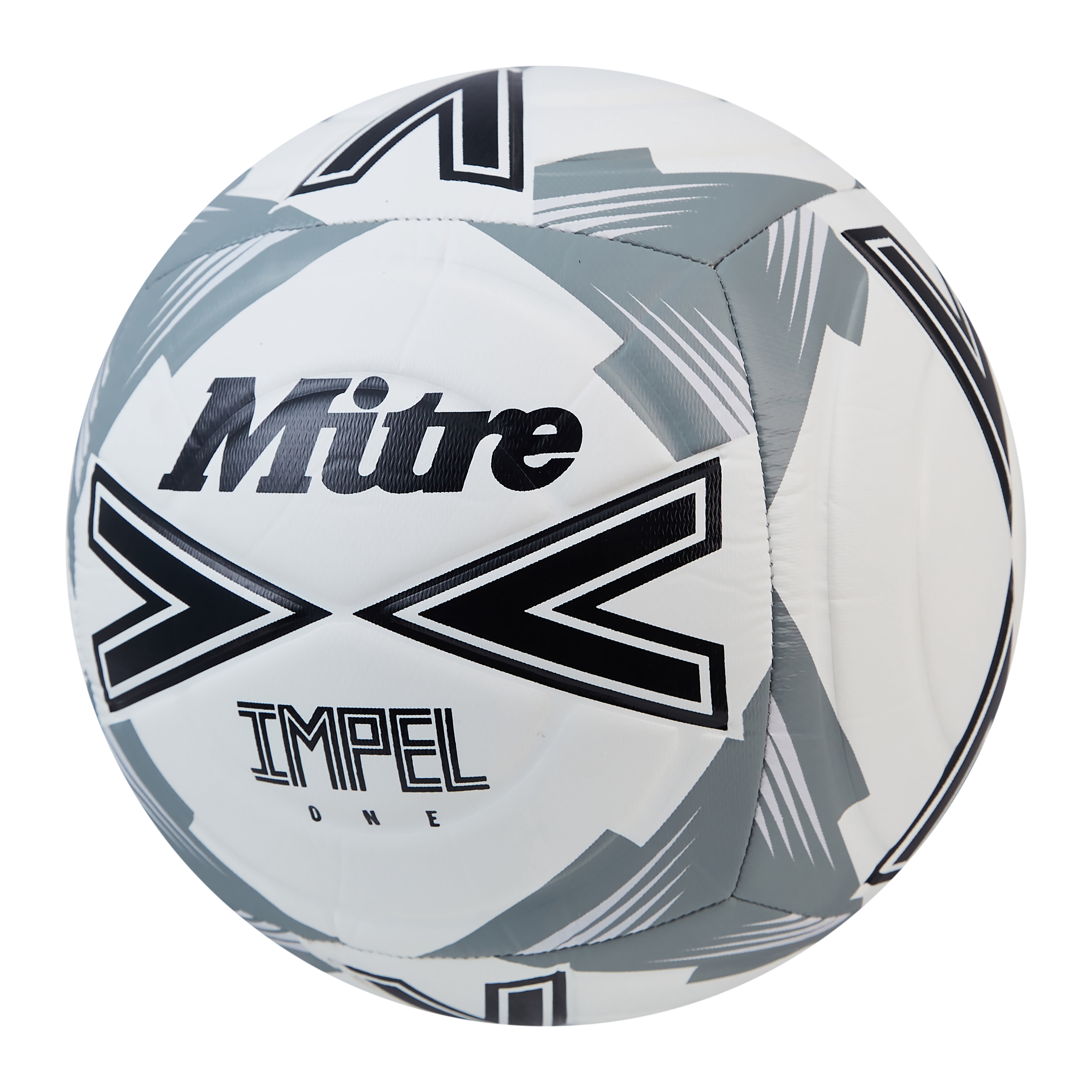 Mitre Impel One Training Soccer Ball – Durable 6-Panel Construction – Soft-Touch Foam & Hyperflow Grooves – for Grass or AstroTurf – Sizes 3,4,5