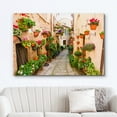 thumbnail image 2 of wall26 Canvas Print Wall Art Floral Botanical Garden Italian Alley Nature Wilderness Photography Realism Rustic Scenic Landscape Earth Panorama Colorful for Living Room, Bedroom, Office - 16&quot;x24, 2 of 5