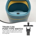 thumbnail image 4 of KAKOWELY Plastic Trash Can Lid Lock PushButton for Home Use Black Easy to Install and Remove,0.87"X0.47"X0.24", 4 of 5