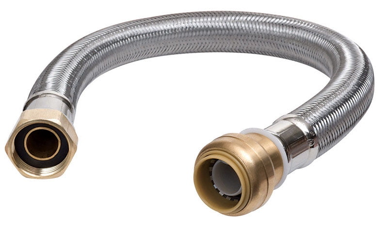 18/'/' Water Heater Connectors Stainless 3//4/'/' FIP X 5//8/'/' OD Braided